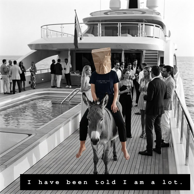 I have been told I am a lot.